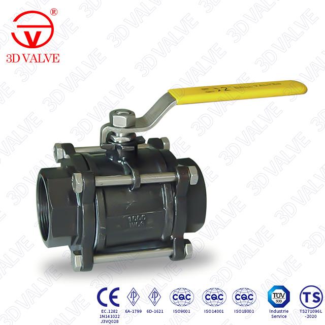 3 Piece Floating Ball Valve