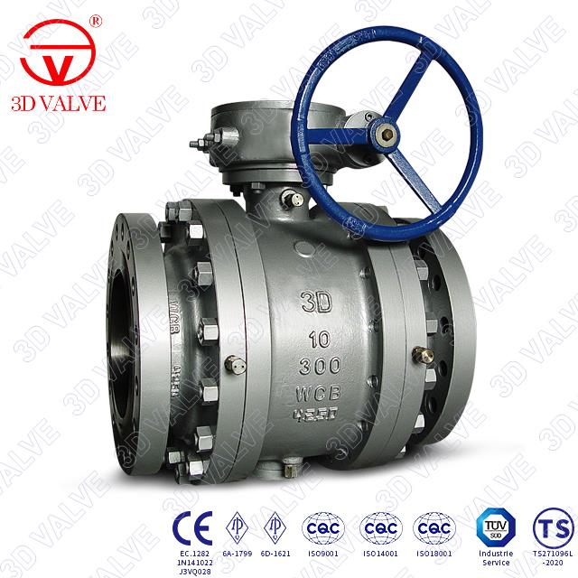 3 Piece Trunnion Ball Valve