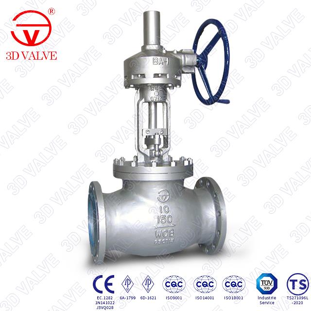 Gear Operated Globe Valve