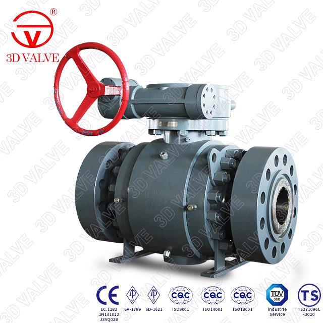 High Pressure Trunnion Ball Valve