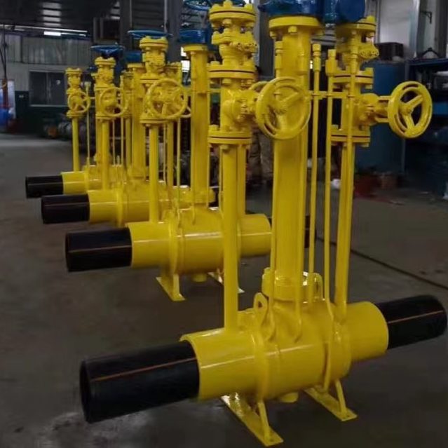 Natural Gas PE Pipe Connecting Ball Valve