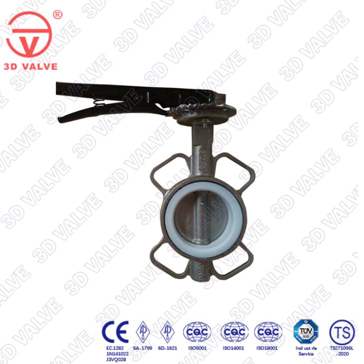 PTFE Sealing Butterfly Valve