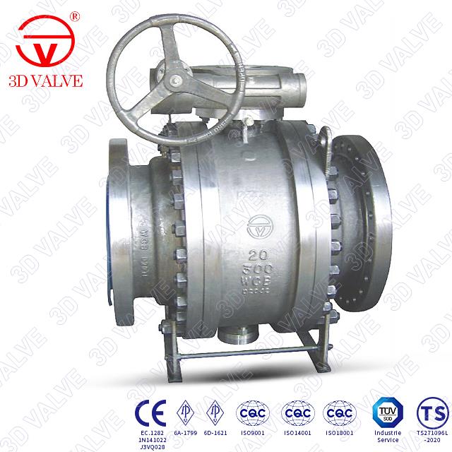 Side Entry Trunnion Ball Valve